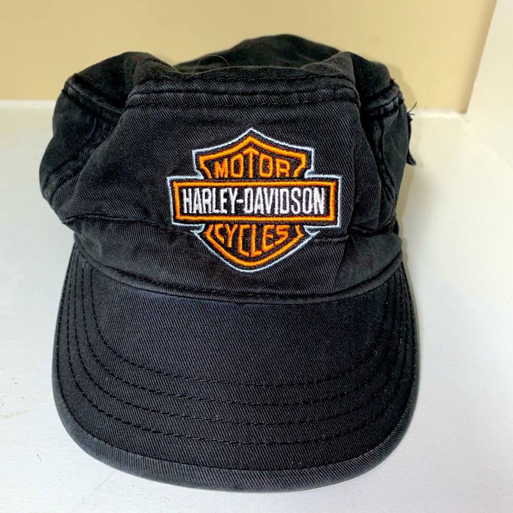Harley Davidson Motorcycle cap with side pocket